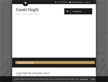 Tablet Screenshot of casalevirgili.it